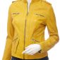 Womens_Yellow_Leather_Biker_Jacket