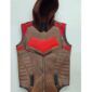 Gotham Knights Leather Vest Hood